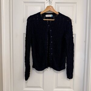 Like New Anthropologie Sparrow Pointelle Knit Cardigan